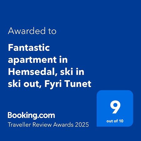 Fantastic Apartment In Hemsedal, Ski In Ski Out, Fyri Tunet 외부 사진