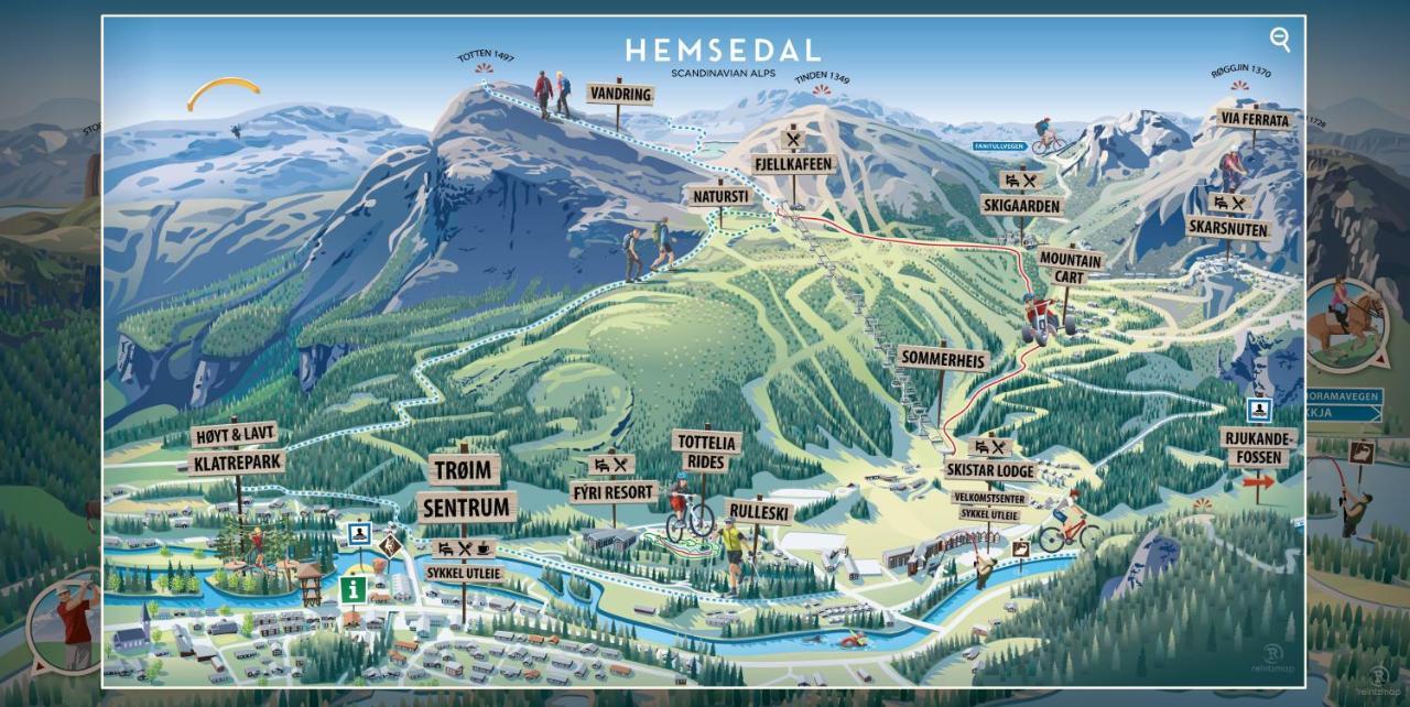 Fantastic Apartment In Hemsedal, Ski In Ski Out, Fyri Tunet 외부 사진